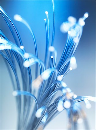 simsearch:649-07279548,k - Bundle of fibre optic cables Stock Photo - Premium Royalty-Free, Code: 649-08824453