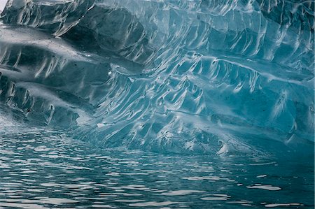 Detail of an iceberg, Skontorp cove, Paradise Bay, Antarctica Stock Photo - Premium Royalty-Free, Code: 649-08895088