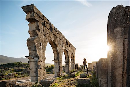 Roman Ruins of Volubilis, Meknes, Morocco, North Africa Photographie de stock - Premium Libres de Droits, Code: 649-08902084