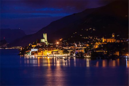 Malcesine, Lake Garda,  Italy Photographie de stock - Premium Libres de Droits, Code: 649-08902081