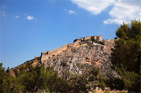 simsearch:649-08923905,k - Palamidi Fortress on top of rock formation, Nafplio, Greece Stock Photo - Premium Royalty-Free, Code: 649-08968868