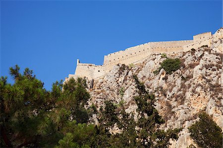 simsearch:649-08923905,k - Palamidi Fortress on top of rock formation, Nafplio, Greece Stock Photo - Premium Royalty-Free, Code: 649-08968863