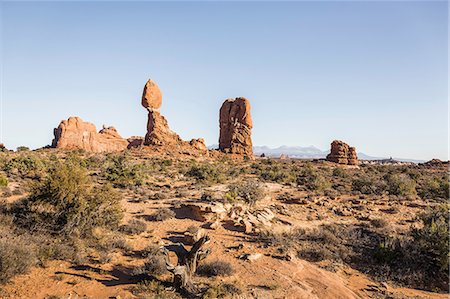 simsearch:649-08969704,k - Rock formation, Arches National Park, Moab, Utah, USA Stock Photo - Premium Royalty-Free, Code: 649-08969686