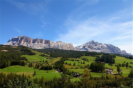 simsearch:649-08632458,k - Mountains overlooking rural landscape Photographie de stock - Premium Libres de Droits, Code: 649-09004094