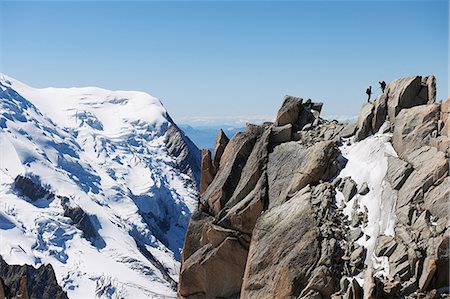 simsearch:649-09004401,k - Mountaineers on summit, Chamonix, Haute Savoie, France Stock Photo - Premium Royalty-Free, Code: 649-09004628