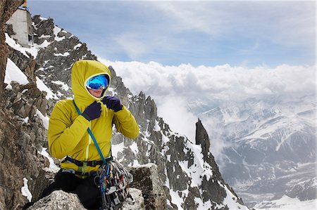 Mid adult woman in mountains, Chamonix, France Stock Photo - Premium Royalty-Free, Code: 649-09004668