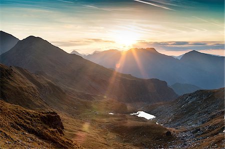 romania not people not animal - Scenic view of mountains, Fagaras, Brasov, Romania, Europe Stock Photo - Premium Royalty-Free, Code: 649-09111272