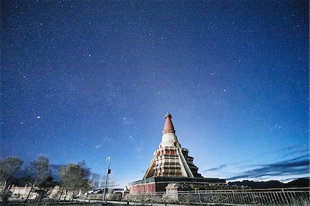 Tuolin Temple, Zanda, Xizang, China Photographie de stock - Premium Libres de Droits, Code: 649-09166823