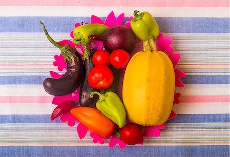 simsearch:649-06113120,k - Assortment of fresh fruits and vegetables Stock Photo - Premium Royalty-Free, Code: 649-09166836