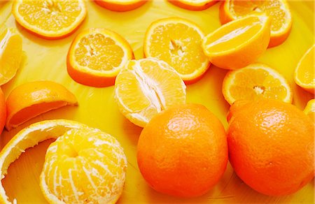 simsearch:649-09166837,k - Mandarin oranges Fotografie stock - Premium Royalty-Free, Codice: 649-09166840