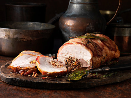 Christmas turkey Stock Photo - Premium Royalty-Free, Code: 649-09182087