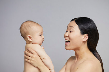 simsearch:632-08545851,k - Mother playing with baby boy Stock Photo - Premium Royalty-Free, Code: 649-09275969