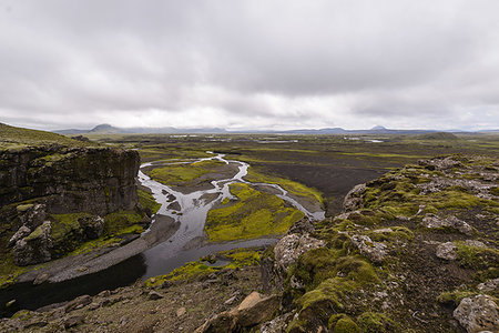 simsearch:649-09277834,k - Rivers and springs through rugged landscape, Landmannalaugar, Iceland Foto de stock - Royalty Free Premium, Número: 649-09277842