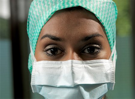 face of doctor and nurse - Portrait of a nurse Stock Photo - Premium Royalty-Free, Code: 649-02348529