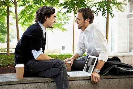 Colleagues having coffee Stock Photo - Premium Royalty-Free, Code: 649-02666854