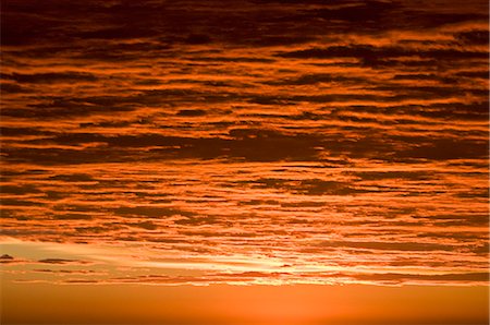 simsearch:649-03817178,k - A red sky at sunset Fotografie stock - Premium Royalty-Free, Codice: 649-03077691