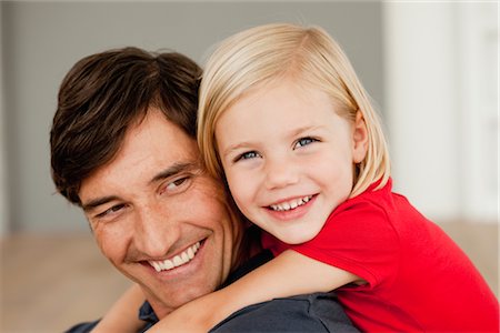 simsearch:649-06352656,k - father and daughter hugging Stock Photo - Premium Royalty-Free, Code: 649-03362710