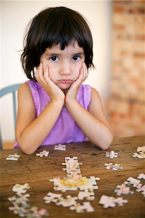 simsearch:614-08867747,k - little girl pouting Stock Photo - Premium Royalty-Free, Code: 649-03418456