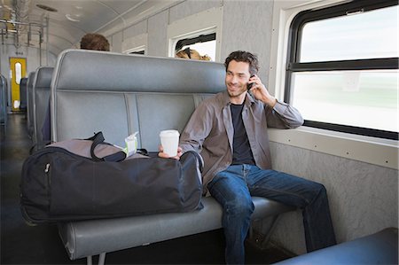 Traveling by train Stock Photo - Premium Royalty-Free, Code: 649-03447271