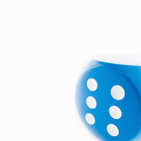 simsearch:400-07775500,k - A dice with six showing Stock Photo - Premium Royalty-Free, Code: 649-03510905