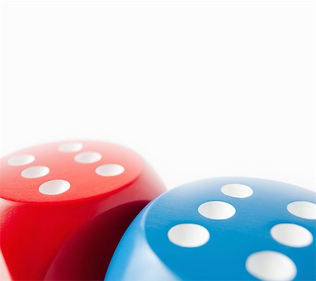 seis (número) - Two dice showing sixes Foto de stock - Sin royalties Premium, Código: 649-03510901
