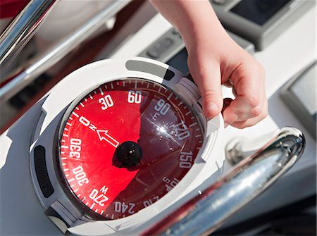 simsearch:700-00635647,k - Boy with compass on yacht Stock Photo - Premium Royalty-Free, Code: 649-03510948