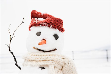 snowman nobody - snowman Stock Photo - Premium Royalty-Free, Code: 649-03666046