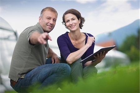 Farming vegetables and fruits Foto de stock - Sin royalties Premium, Código: 649-03768945