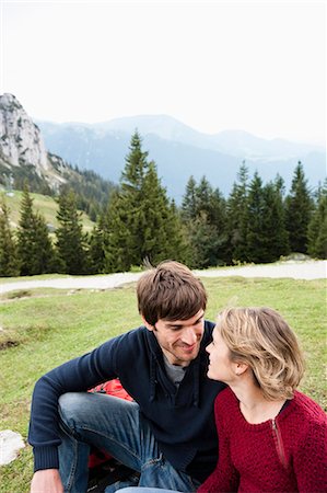 Couple looking to each other Stock Photo - Premium Royalty-Free, Code: 649-03769178