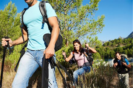 following people - Hiking Stock Photo - Premium Royalty-Free, Code: 649-03772711