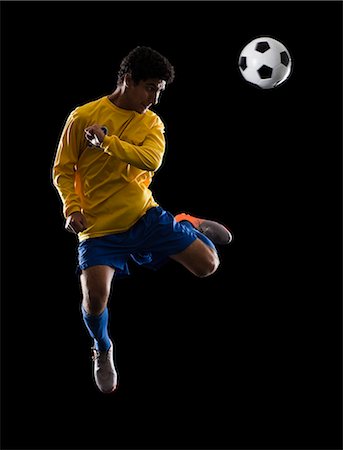 Soccer player. Stock Photo - Premium Royalty-Free, Code: 640-06050643