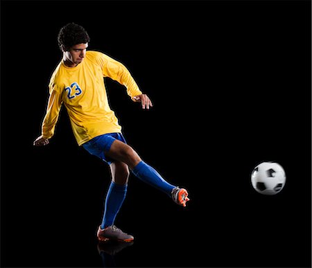 soccer player. Foto de stock - Sin royalties Premium, Código: 640-06050664