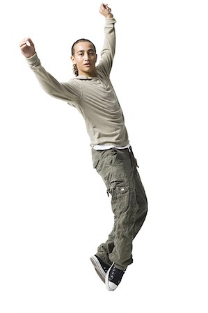 simsearch:640-06050812,k - young man dancing Fotografie stock - Premium Royalty-Free, Codice: 640-06050961