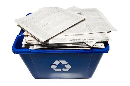 recycling bin Stock Photo - Premium Royalty-Free, Code: 640-06051265