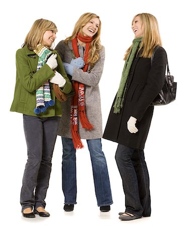 simsearch:640-06051503,k - girls in coats Stock Photo - Premium Royalty-Free, Code: 640-06051456