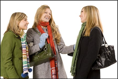 simsearch:640-06051503,k - girls in coats Stock Photo - Premium Royalty-Free, Code: 640-06051457