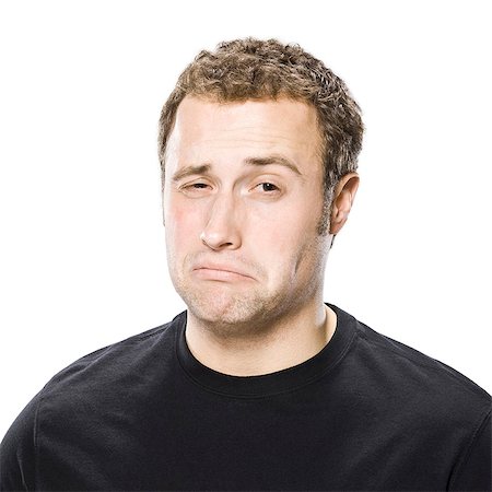 disgust - man making a disgusted face Stock Photo - Premium Royalty-Free, Code: 640-06051751