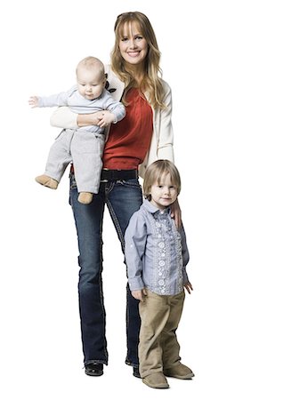 mother with two sons Stock Photo - Premium Royalty-Free, Code: 640-06051811
