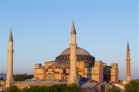 simsearch:640-06963127,k - Turkey, Istanbul, Hagia Sophia Mosque Stock Photo - Premium Royalty-Free, Code: 640-06963128