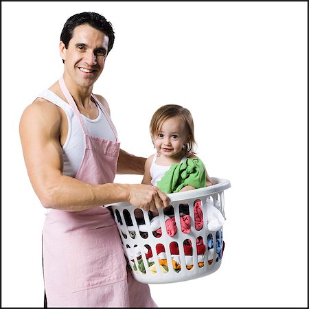 father and young daughter Foto de stock - Sin royalties Premium, Código: 640-08089354