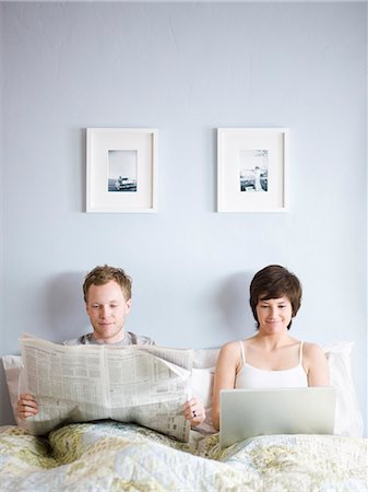 simsearch:640-08089629,k - couple in bed Stock Photo - Premium Royalty-Free, Code: 640-08089427