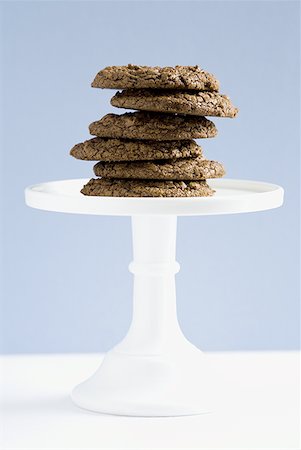 simsearch:640-02772614,k - Stack of chocolate cookies Stock Photo - Premium Royalty-Free, Code: 640-01348694