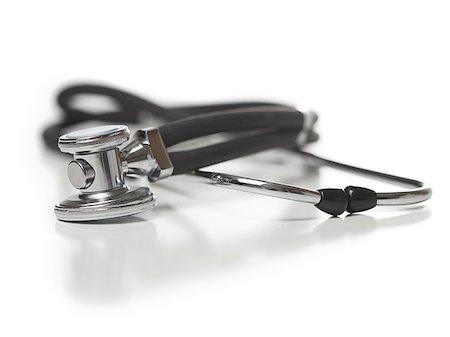 stethoscope, heart - Gros plan d'un stéthoscope Photographie de stock - Premium Libres de Droits, Code: 640-01348693