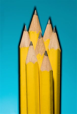 simsearch:640-01366164,k - Close-up of pencils Stock Photo - Premium Royalty-Free, Code: 640-01349288