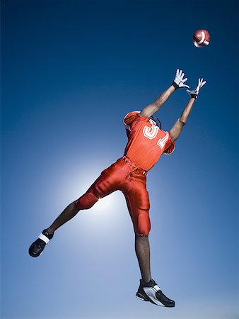 Football player Foto de stock - Sin royalties Premium, Código: 640-01349825