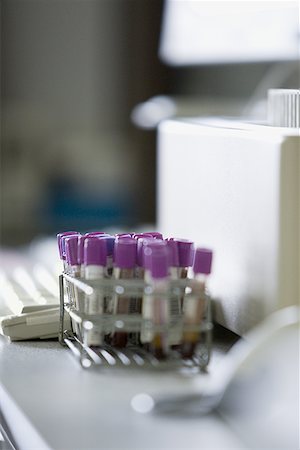 Test tubes in laboratory Stock Photo - Premium Royalty-Free, Code: 640-01355143