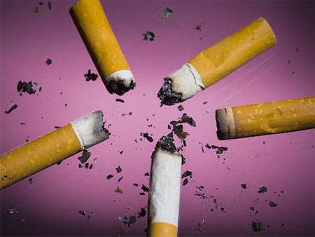 simsearch:700-02757138,k - Close-up of cigarette butts Stock Photo - Premium Royalty-Free, Code: 640-01356104