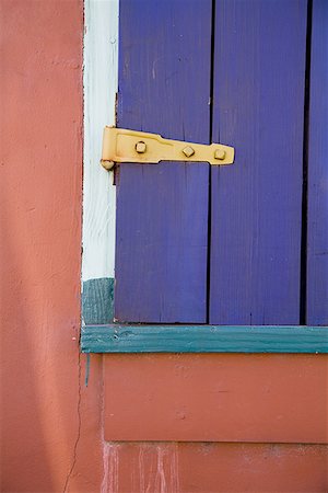 Close-up of a wooden window Stock Photo - Premium Royalty-Free, Code: 640-01358883