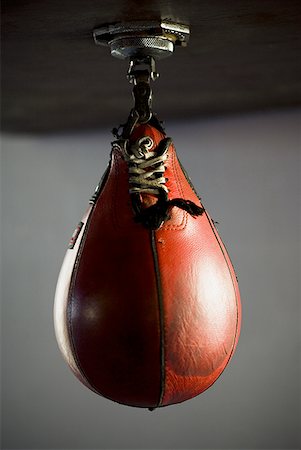 punching bag - Punching bag hanging Stock Photo - Premium Royalty-Free, Code: 640-01351383