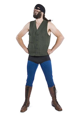 simsearch:640-01360385,k - Mid adult man wearing a costume Stock Photo - Premium Royalty-Free, Code: 640-01352706